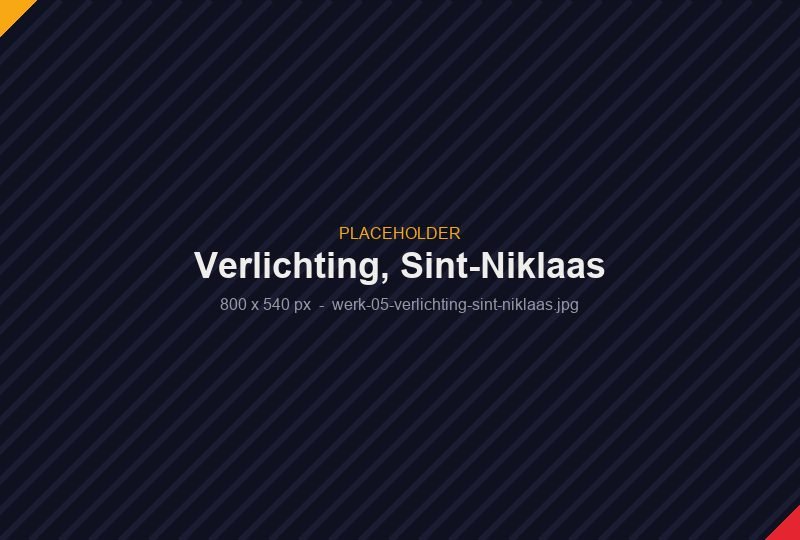 Verlichting, Sint-Niklaas